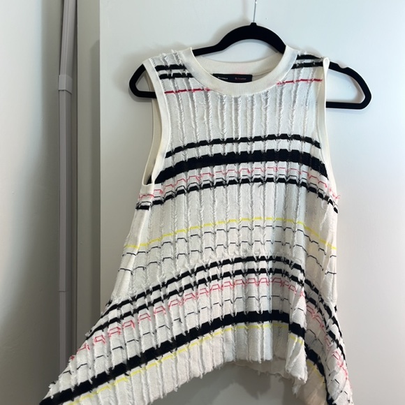 Proenza Schouler Striped Knit Top - Picture 3 of 5
